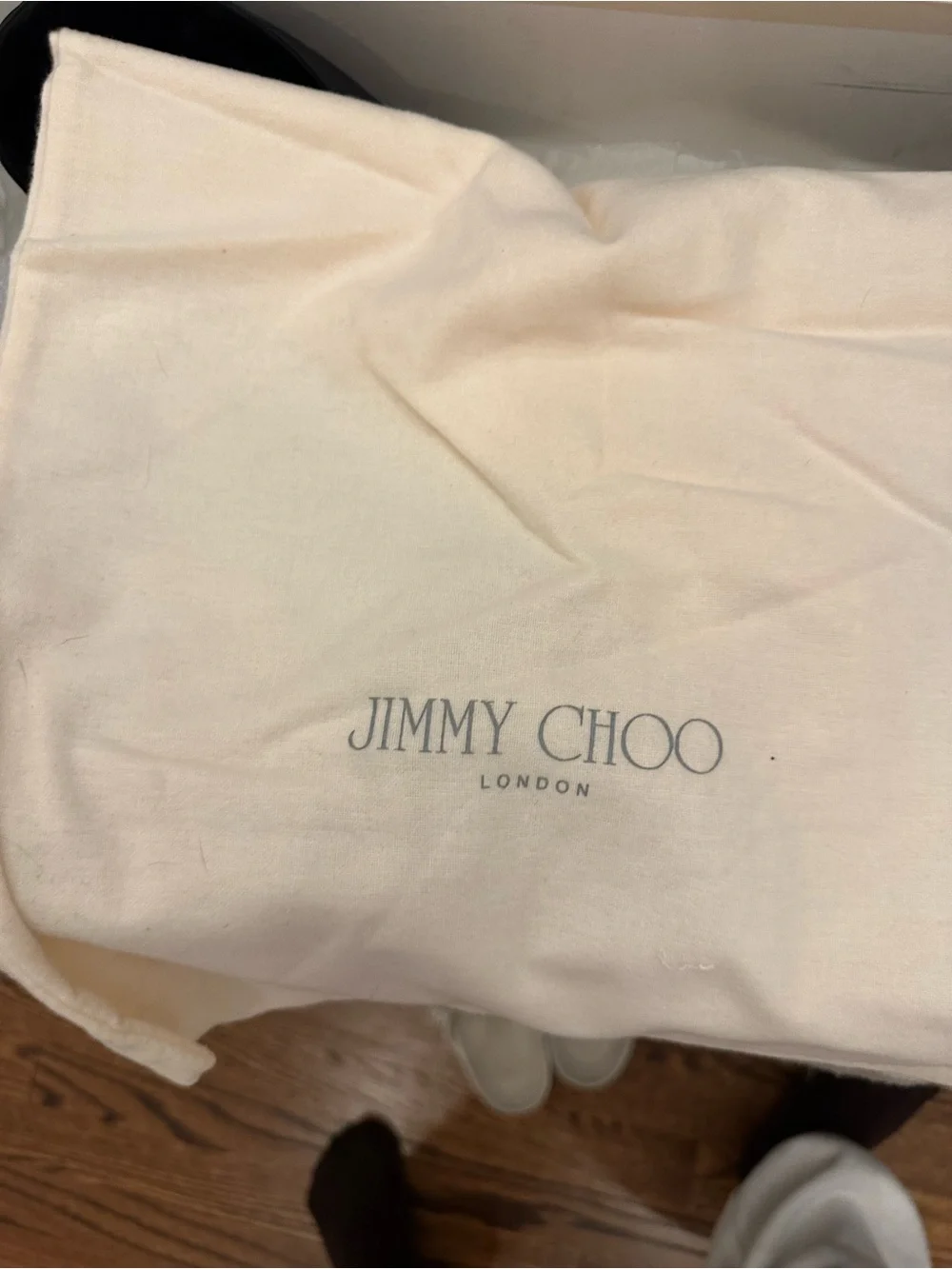 Jimmy Choo Black Over-the-Knee Pointed-Toe Leather Boots